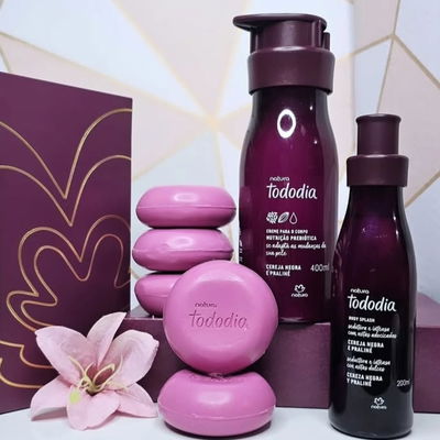 kit Tododia corporal Cereza negra y praliné 