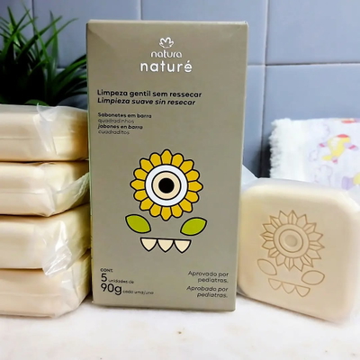 Jabones en Barra Naturé 5 x 90 g c/u