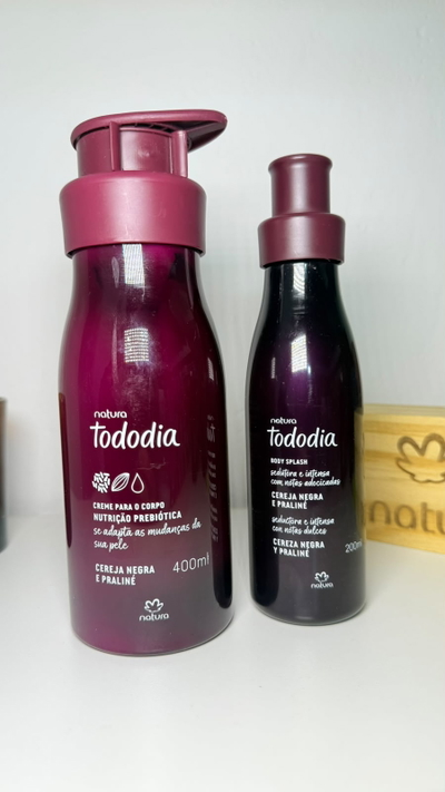 Tododia cereza negra y praliné rutina corporal - Tododia