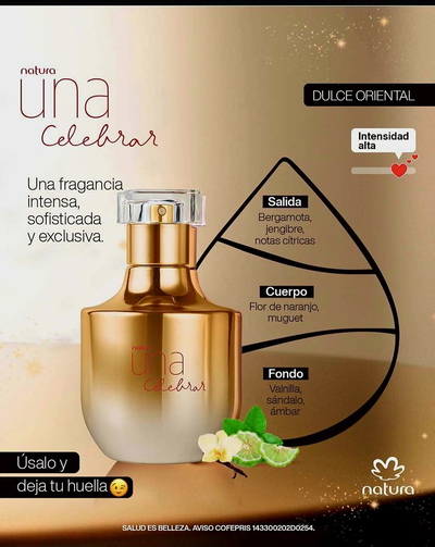 Eau de Parfum Femenino Una Celebrar 50ml