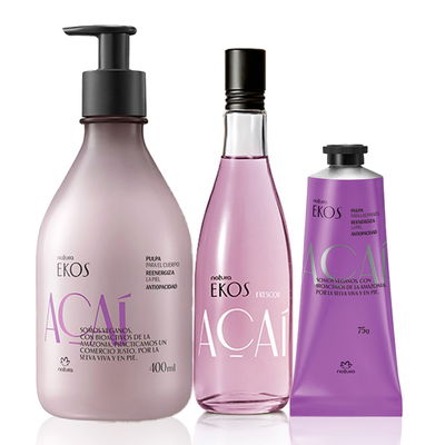 Kit Ekos regalable acai cuidado diario