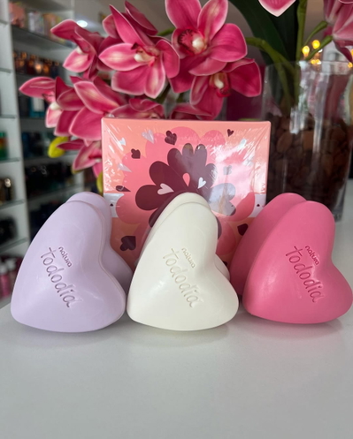 Jabones corazon tododia 6u - 90g