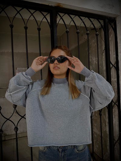 Buzo Crop Lightblue