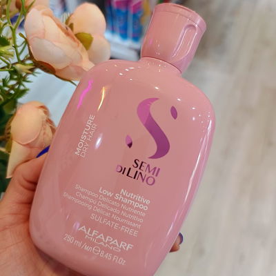 Shampoo Alfaparf Moisture Shampoo en botella de 250mL