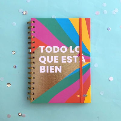 CUADERNO A5 MULTICOLOR