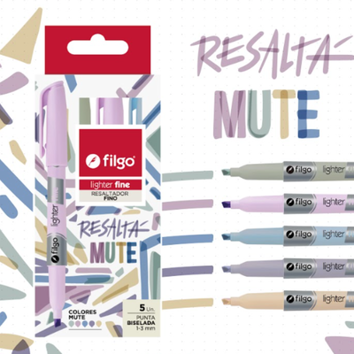 RESALTADOR FILGO MUTE X5