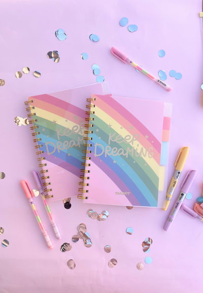 CUADERNO A5 RAINBOW