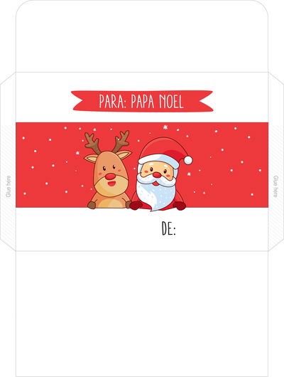 CARTA + SOBRE NAVIDAD