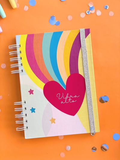 CUADERNO TAPA DURA #COLORVIDA