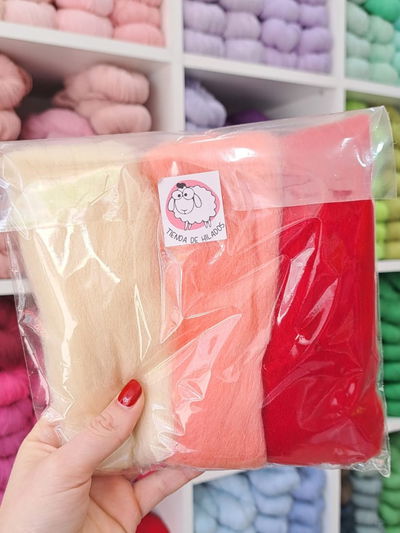 Vellón de Lana para Fieltro