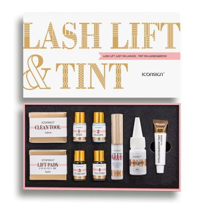 Kit lifting y tinte para pestañas y cejas Completo Iconsign