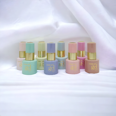 8 esmaltes semipermanentes Charm Limit 15ml