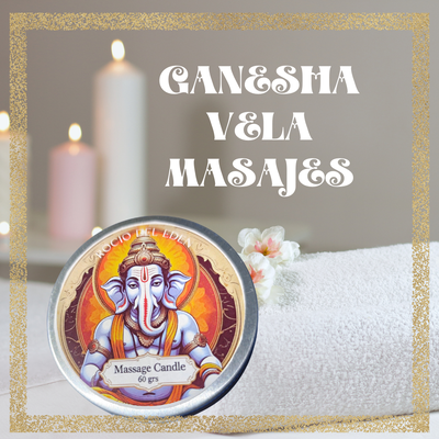 VELA PARA MASAJES GANESHA 60 GRS
