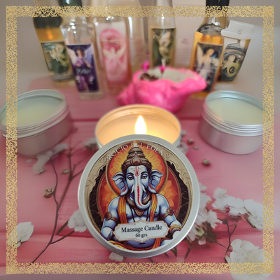 Vela para masajes Ganesha 60 GRS