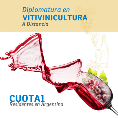 Diplomatura en Vitivinicultura 2026 cuota 1