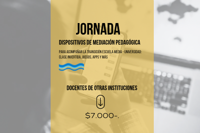 Jornada Dispositivos de mediación pedagógica 