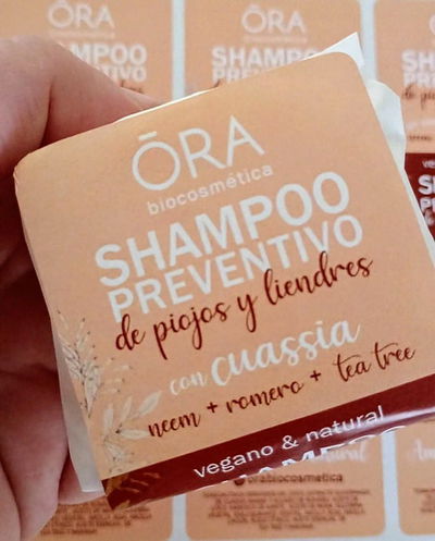 Shampoo sólido Preventivo (Piojos y liendres)