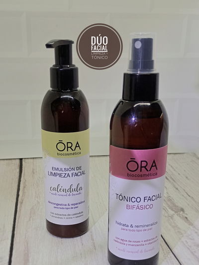 DÚO FACIAL Limpieza + Tónico Facial 