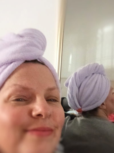 Turbante de secado capilar