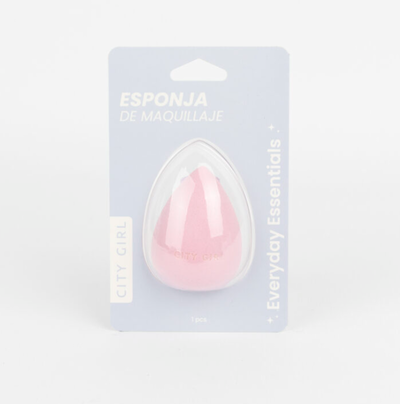 Esponja biselada para aplicar maquillaje