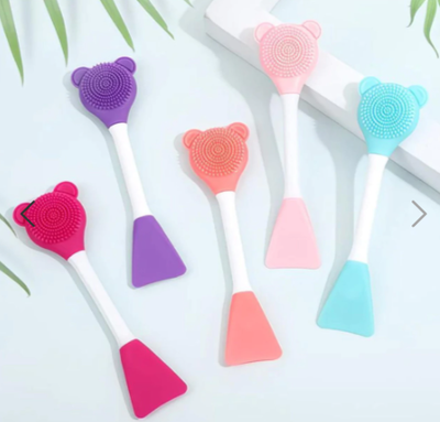 Brocha y cepillo de limpieza facial 2 en 1 