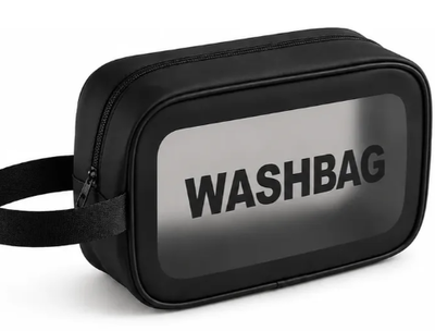 Bolso Neceser Impermeable color Negro