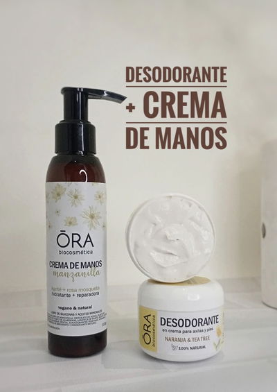 COMBO Desodorante + Crema de manos 