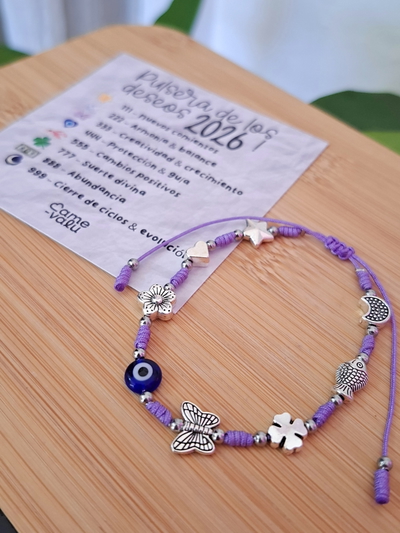 Pulsera de los deseos "Angel numbers"