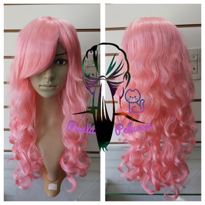 Peluca rosa chicle