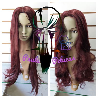 Peluca bordo