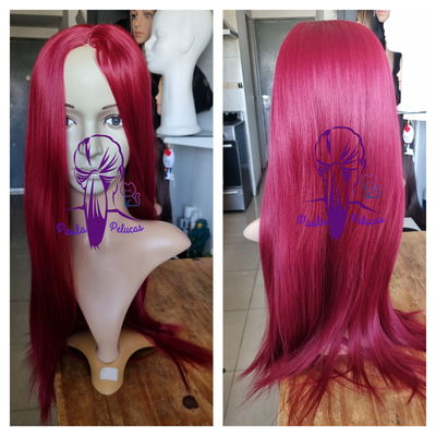 Peluca bordo línea premium