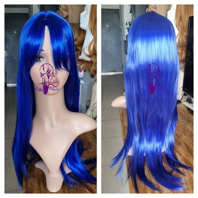 Peluca azul oscuro 
