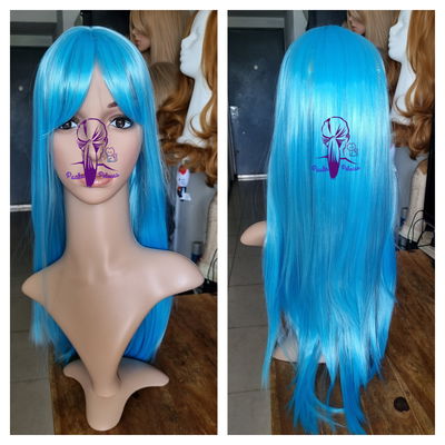 Peluca celeste
