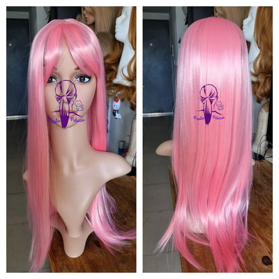 Peluca rosa chicle