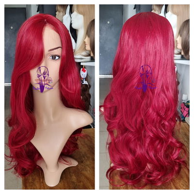 Peluca rojiza lace part