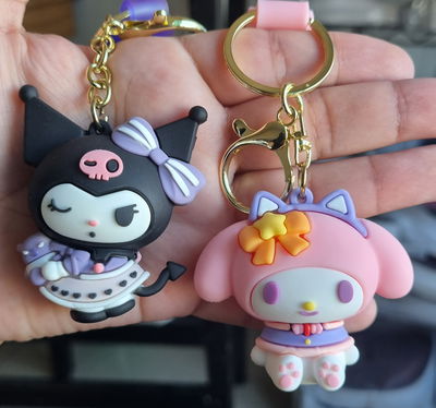 Llaveros de sanrio de goma