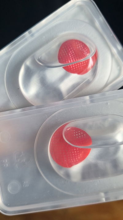 Lentes de contacto red blind