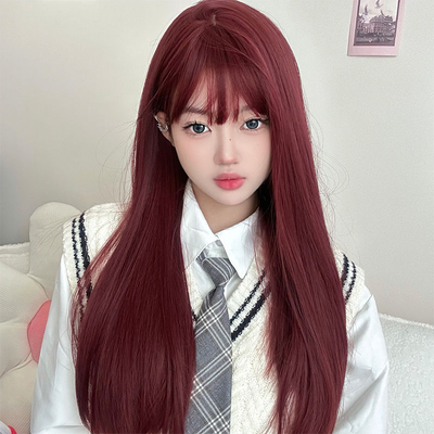 Peluca bordo soft kanekalon 