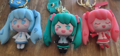 Llavero miku hatsune