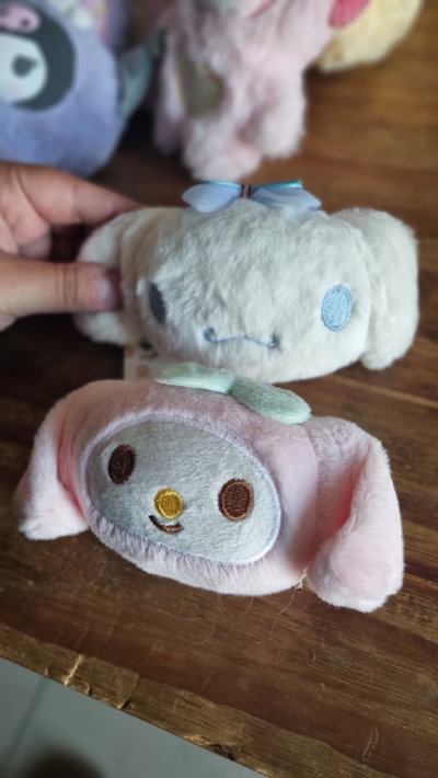Llaveros de sanrio cinamorrol o mymelody
