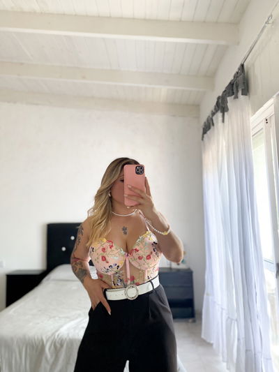 Corset flor Tranparencia 