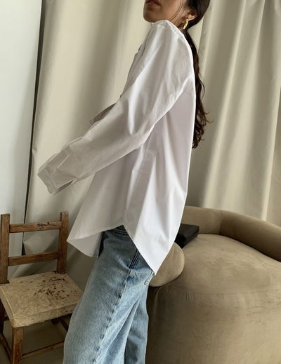 Camisa básica over 