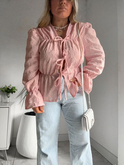 Blusita vintage lazo Broderi 