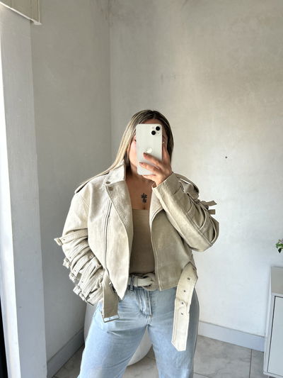 Campera YD hebillas en brazos 