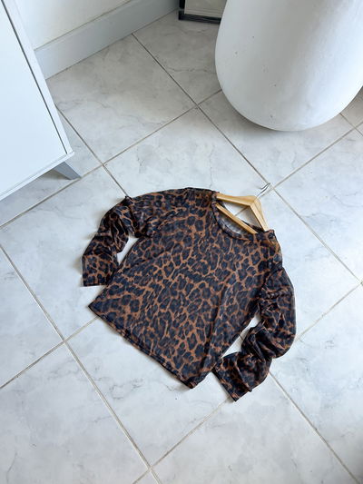 Camiseta tul print 