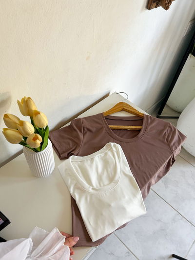 Remera básica modal ( rebaja) 
