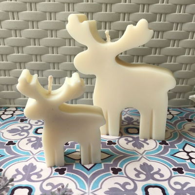 Reno - Vela Deco - Navidad