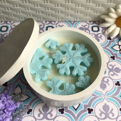 Snow - Vela Deco - Navidad