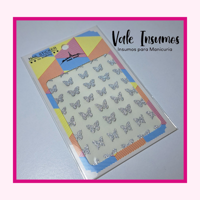 Stikers Adhesivos Reflectivo 