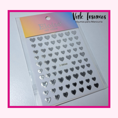 Stikers Corazón Adhesivos 